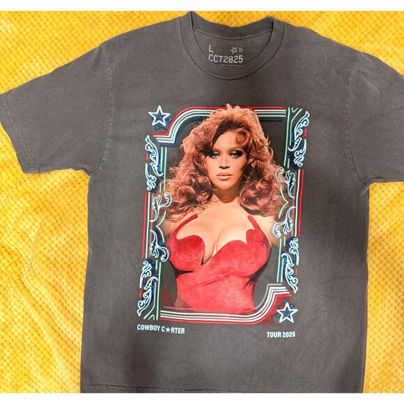 AUTHENTIC Beyonce Cowboy Carter Tour Merch - Las Vegas Exclusive - Size Large - Picture 1 of 5